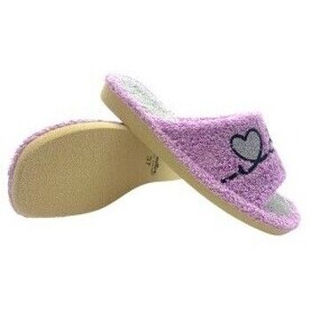 Berevere Pantuflas Ir por casa señora v 6016 malva para mujer