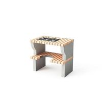 modulo bancada bailen con placa de gas movelar