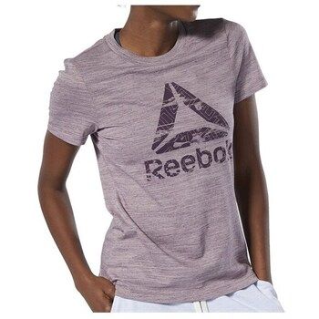 Reebok Sport Camiseta TE Marble Logo Tee para mujer