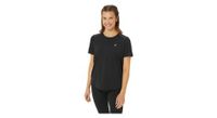 maillot  strong asics road  strong  de manga corta para mujer negro