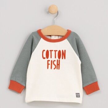 cotton fish Camiseta manga larga 89143-CHILD para niño