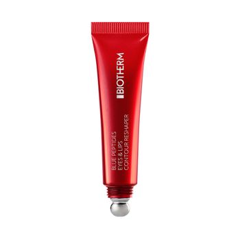 Biotherm Contorno de Ojos Blue Peptides Eyes Lip Bálsamo Remodelador
