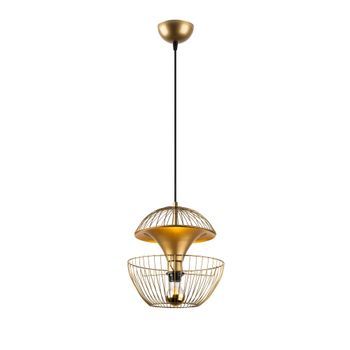 Lámpara De Techo Telmander-11410 Oro Brillante Metal