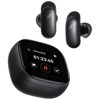 Auriculares Soundcore Liberty 5 Pro Max Bluetooth con cancelación de ruido, negros