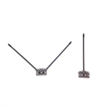 Soporte de montaje de base de fijación de antena de receptor RC con tubo para QAV FPV Racer Drone