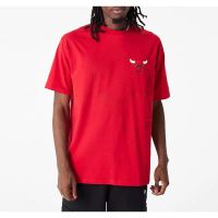 camiseta chicago bulls new era nba lifestyle oversized - roja