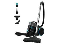 aspirador sin bolsa - cecotec conga rockstar multicyclonic xl animal plus ciclonico 800 w 20 kpa 4 l compacto mascotas muebles black
