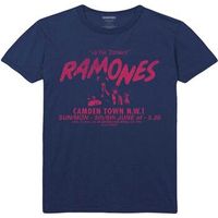 ramones tops y camisetas roundhouse para mujer