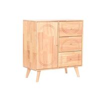 buffet rubberwood ratan 735x35x78 natural