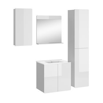 Conjunto De Muebles De Baño Izan 4 Piezas Vicco