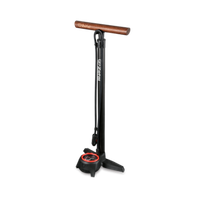 bomba de pie zefal profil max fp60 con manometro negro