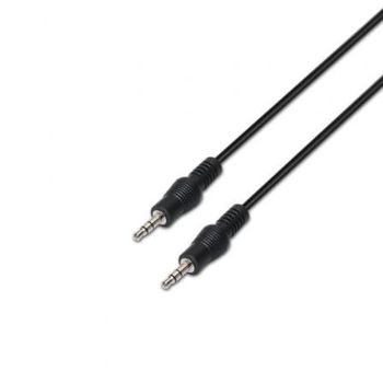 Cable AISENS A128-0144 Jack 3.5mm Macho-Macho 10m Negro RoHS 0.1W