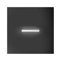 aplique led wally de aluminio 19w 3000k perenz 825 cm blanco