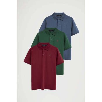 Polo Club Polo PACK 3 - RIGBY GO POLO SS VO DB-BG-G para hombre