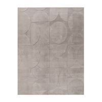 alfombra de piel lelystar gris  120x160 cm