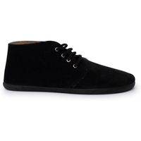 pisamonas botines botas barefoot serraje cordones para hombre