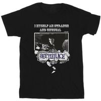 beetlejuice camiseta strange and unusual para nina