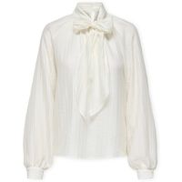 jdy blusa top norma - cloud dancer para mujer