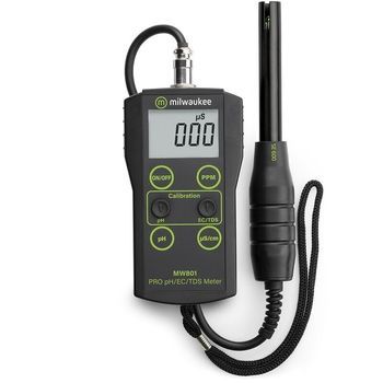 Medidor Portátil Combo De Ph Y Ec Para La Calidad Del Agua
