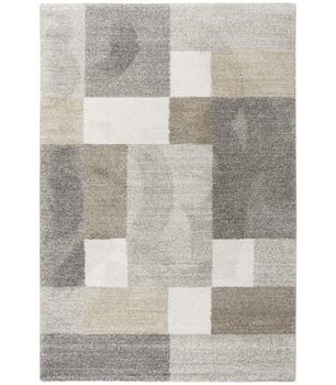 Mehari 008 - Multicolor - Alfombra moderna estilo geométrico