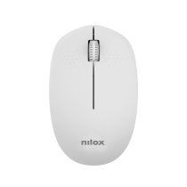 Nilox RatÃ³n Wireless 1000 DPI, 3 botones, Gris