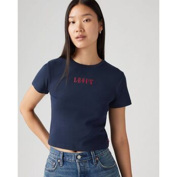 Levis Tops y Camisetas A8798 0045 - SPORTY TEE-NAVY para mujer