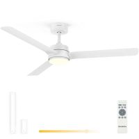 ventilador de techo grunkel skyeasy52 52 pulgadas con iluminacion led y control remoto