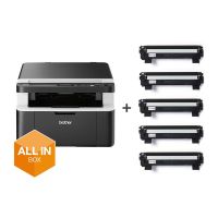 multifuncion brother dcp-1612wvb laser mono wifi escaner a4 lcd 2 lineas