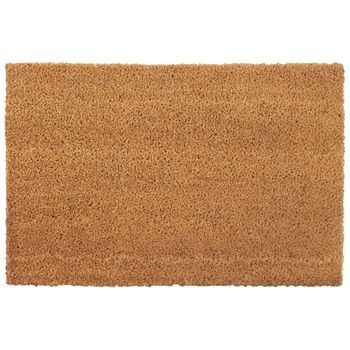 Felpudos 5 Piezas Fibra De Coco Natural 40x60 Cm