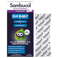 sambucol baby powder