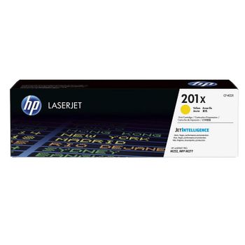 HP 201X Tóner Original Alta Capacidad Laserjet Amarillo