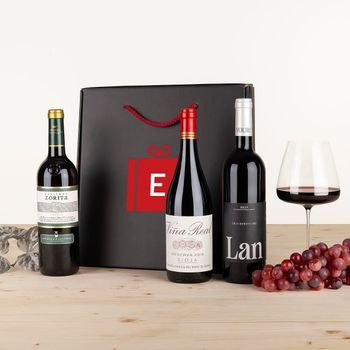 Estuche Regalo 3 Vinos: Rioja Lan Gran Reserva, Viña Real Reserva Y Ribera Del Duero Bardos