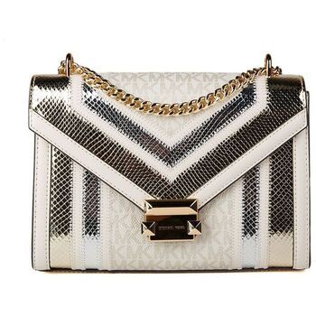 MICHAEL Michael Kors Bolso Whitney Medium Flap Chain para mujer