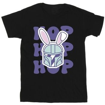 Disney Camiseta manga larga The Mandalorian Hop Into Easter para niña