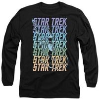 star trek camiseta manga larga enterprise para mujer