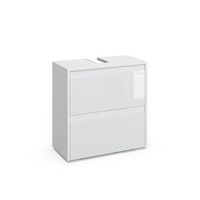 mueble bajo lavabo majest 601 x 62 cm con 2 cajones vicco