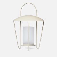 ferm living abri lantern - cashmere