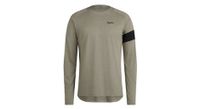 camiseta tecnica rapha trail green  hombre