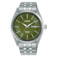 lorus reloj hombre caja de acero pulsera acero de color plata resistente al agua 10 atm rl487bx9