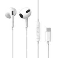 baseus encok c17 auriculares intrauditivos con cable usb tipo c blancos