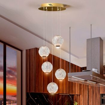 Lámpara colgante led austral (5x5.2w)