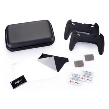 Bigben Kit Nintendo Switch Funda + Asas Joy-Con + Protector Pantalla + Paño + Fundas Juegos