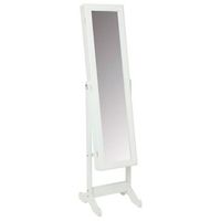 gabinete con espejo con almacenamiento para joyeria y espejo blanco altura 1452cm