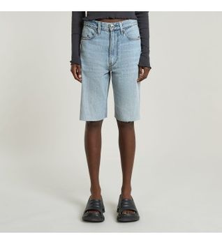 G-Star para mujer. D27484-D536-G339 Shorts Loose Type 96 azul (27), Casual, Denim, Algodón Orgánico, Sostenible