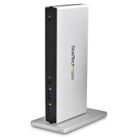 startech docking station usb 30 para dos monitores con dvi y soporte vertical