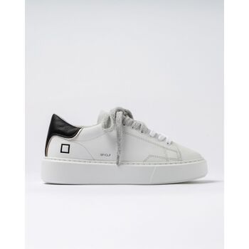 D.A.T.E. Short W441-SF-CA-WB SFERA CALF-WHITE BLACK para mujer