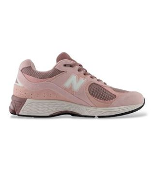 New Balance para hombre. U2002RV1_LI Zapatillas de piel 2002R rosa (39.5), Plano, Ante, Cordones, Casual