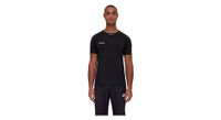 camiseta de manga corta mammut aenergy fl para hombre negra