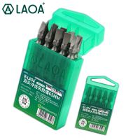 laoa 10 uds puntas de destornillador 65mm destornillador phillips ranurado ph2 cabeza de destornillador de taladro electrico