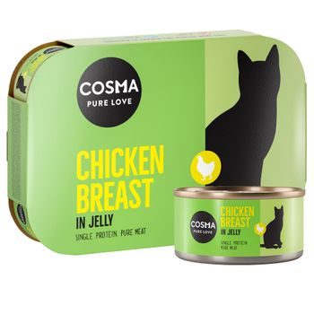 Cosma Original en gelatina 24 x 170 g - Pack Ahorro - Pechuga de pollo